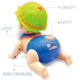 Crawling Baby Doll Toy